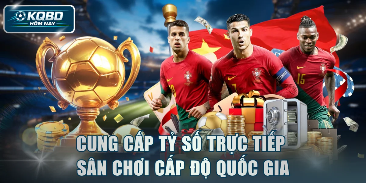 Cung cấp tỷ số trực tiếp sân chơi cấp độ quốc gia