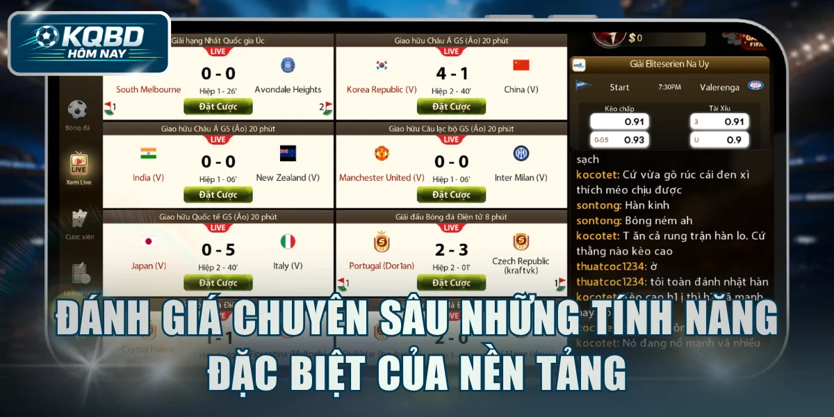 Đánh giá chuyên sâu những tính năng đặc biệt của nền tảng