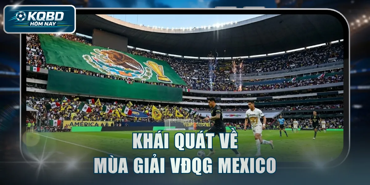 Khái quát về mùa giải VĐQG Mexico