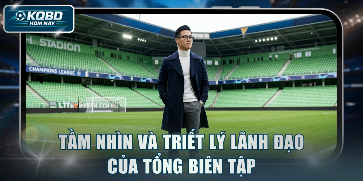 Tầm nhìn và triết lý lãnh đạo của Tổng Biên tập