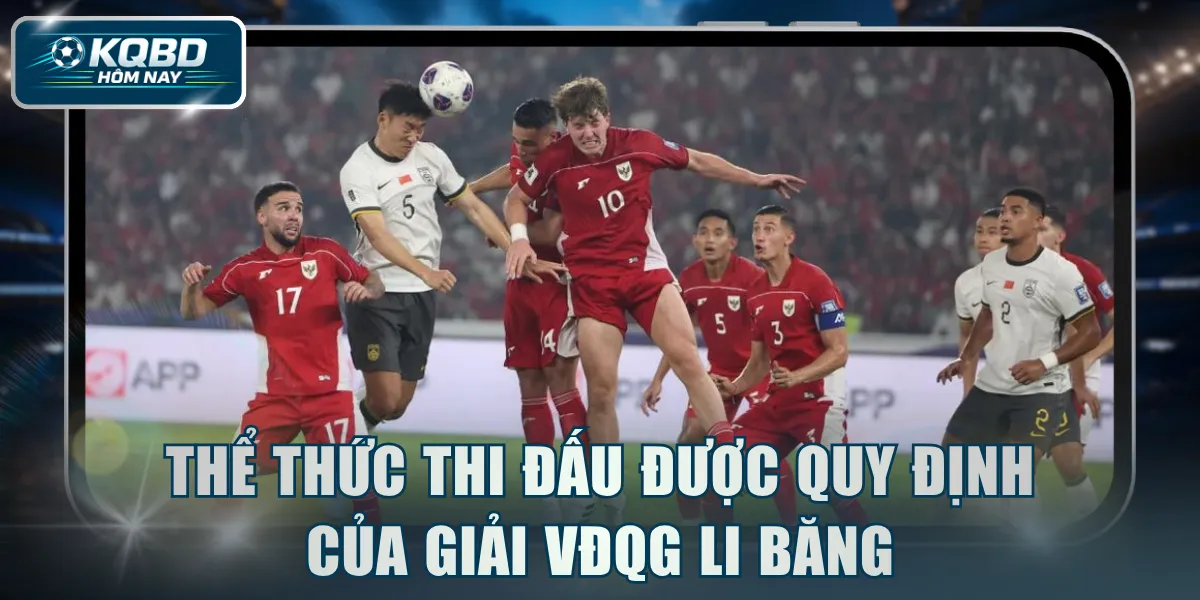 Thể thức thi đấu được quy định của giải VĐQG Li Băng