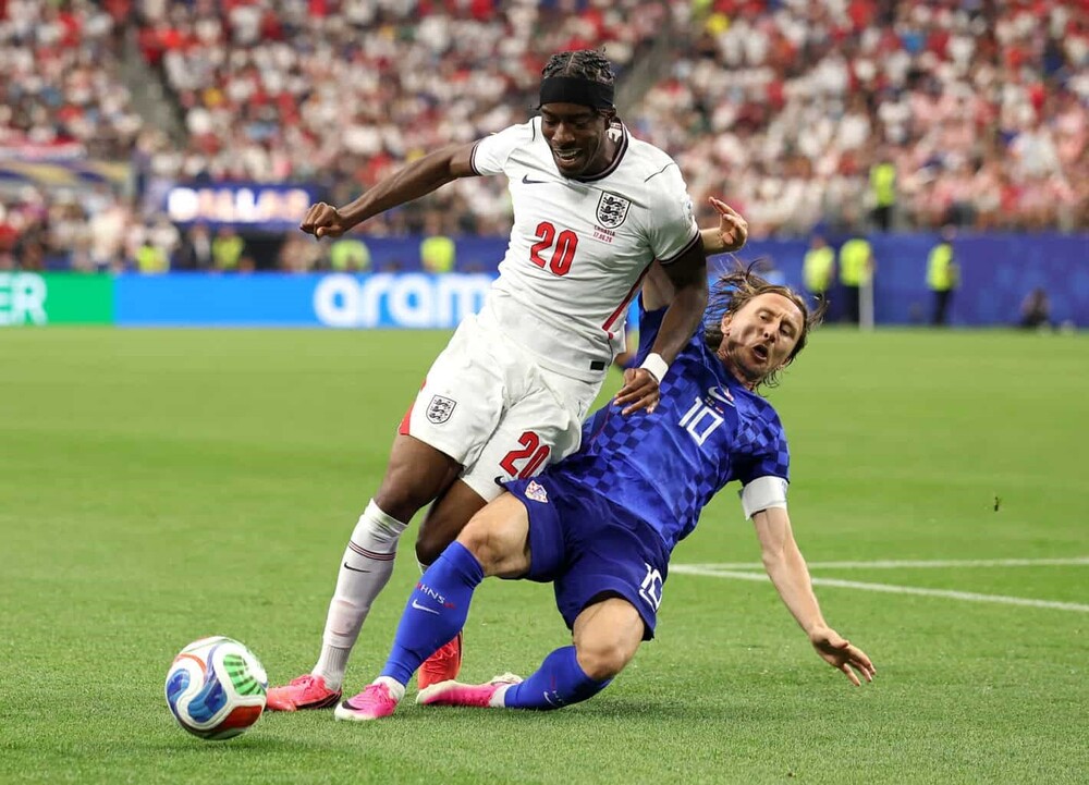 Đẳng cấp của Luka Modric vẫn được thể hiện trước tuyển Anh
