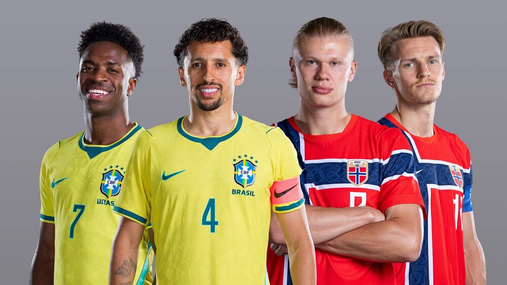 Brazil vs Na Uy - Vũ công và chiến binh