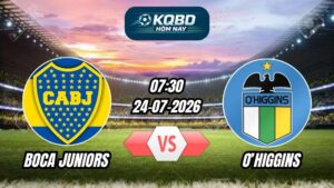 Soi Kèo nhà cái trận Boca Juniors vs O'Higgins 07h30 - 24/07/2026